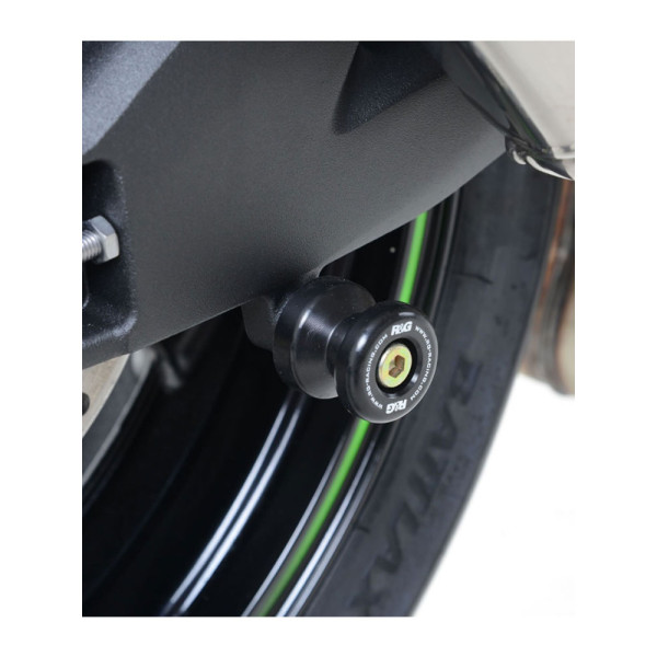 Ролики важеля R&G для Kawasaki ZX10-R (16-21), ZX-10RR (21), Suzuki SV650 Unfaired (16-17), SV650X (18-20) чорні