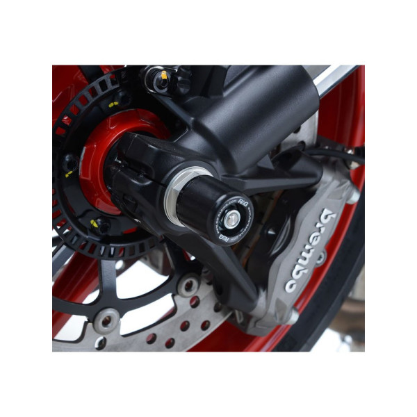 Слайдер переднього підвішування R&G для Monster 1200 / S (14-20), Monster 797 (17-18), Monster 821 (14-18), Multistrada 1200 / S (10-17), Multistrada 1200 Gran Turismo (13-15), Multistrada 1260 D-AIR / S (18-20), Multistrada 950 / S (17-20)