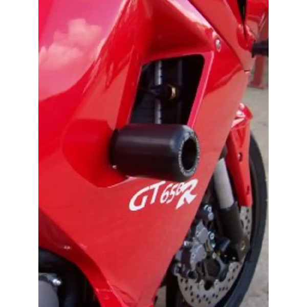 Крашпади R&G для Hyosung GT 650 R/S (05-08) чорні