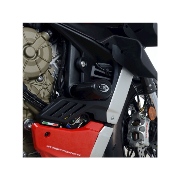Краш-пади Aero R&G чорні для Ducati Streetfighter V4 / S (20)