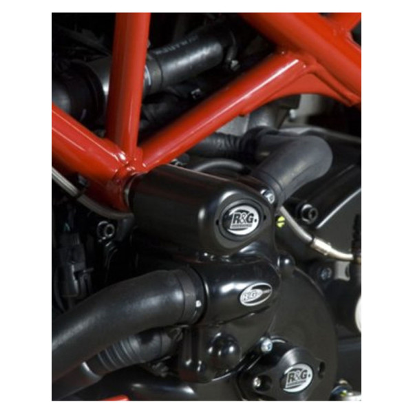 Краш-пади Aero R&G для Ducati 848 Streetfighter (12-15) чорні
