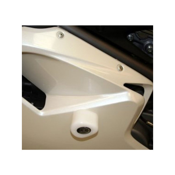 Краш-пади Aero R&G для Ducati 1098S (всі роки) / 1198S (09-11) / 848 (08-14) (низ) білі