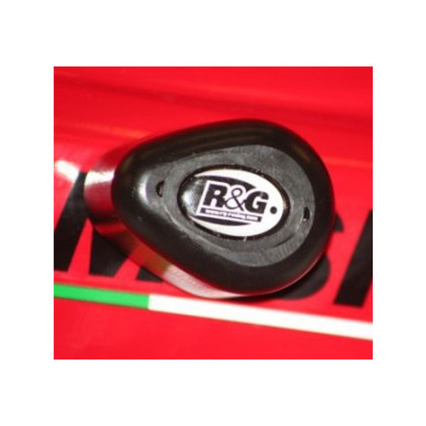 Краш-пади Aero R&G для Ducati 1098S (всі роки) / 1198S (09-11) / 848 (08-14) (низ) чорні