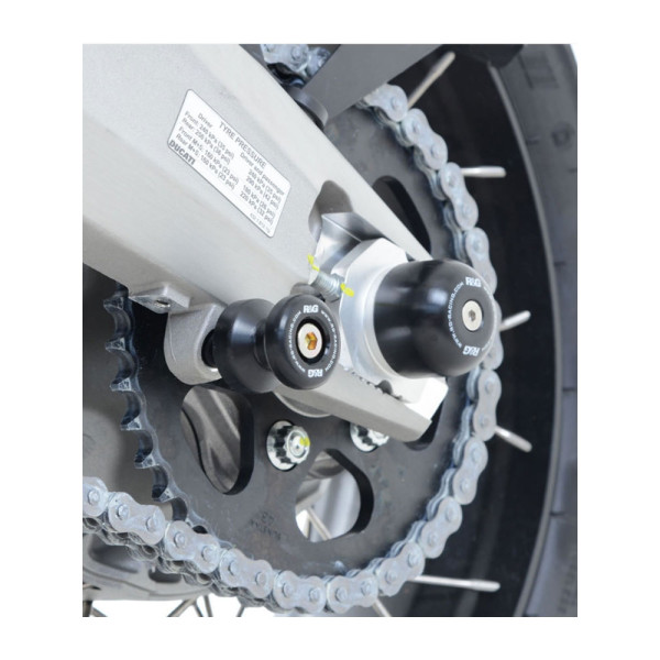 Ролики маятника R&G для Ducati Multistrada 1200 Enduro (16), Multistrada 950 (18-19), Multistrada 950S (19-20), Multistrada V4 / S (21) чорні