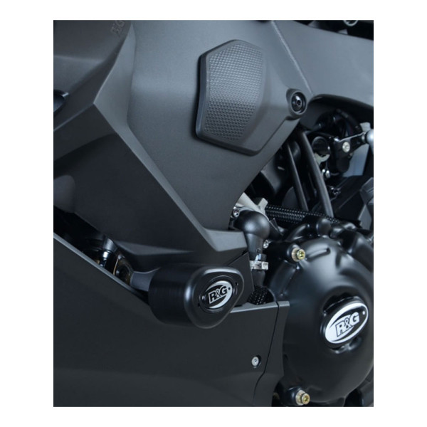 Краш-пади Aero R&G для Honda CBR1000RR Fireblade / SP / SP2 (17-19) (без свердління) чорні