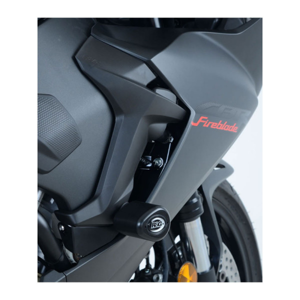 Краш-пади Aero R&G для Honda CBR1000RR Fireblade / SP / SP2 (17-19) (без свердління) чорні
