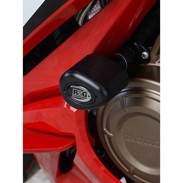 Краш-пади Aero R&G чорні для Honda CBR500R (19-20)