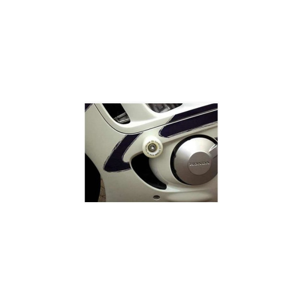Краш-пади R&G для Honda CBR600 (95-98) білі
