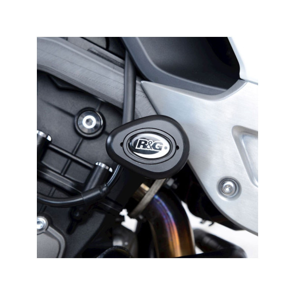 Краш-пади Aero R&G чорні для Triumph Tiger 850 Sport (2021), Tiger 900 / GT (20), Tiger 900 Rally (20-21)