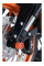 Слайдери переднього підвішування R&G для Husqvarna Svartpilen / Vitpilen, KTM Duke / RC помаранчеві