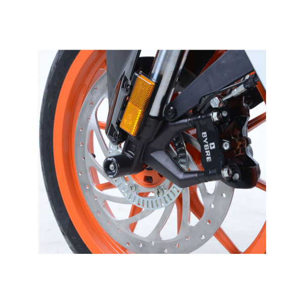 Слайдери переднього підвішування R&G для Husqvarna Svartpilen / Vitpilen, KTM Duke / RC чорні