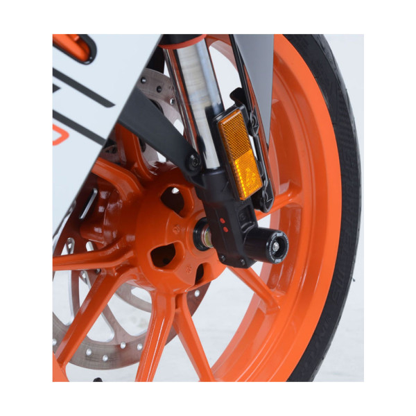 Слайдери переднього підвішування R&G для Husqvarna Svartpilen / Vitpilen, KTM Duke / RC чорні