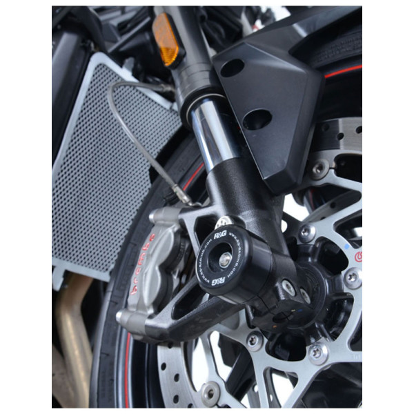 Слайдери переднього підвішування R&G до Triumph Daytona / Daytona Moto2™, Street Triple RX / R / RS / S, Trident