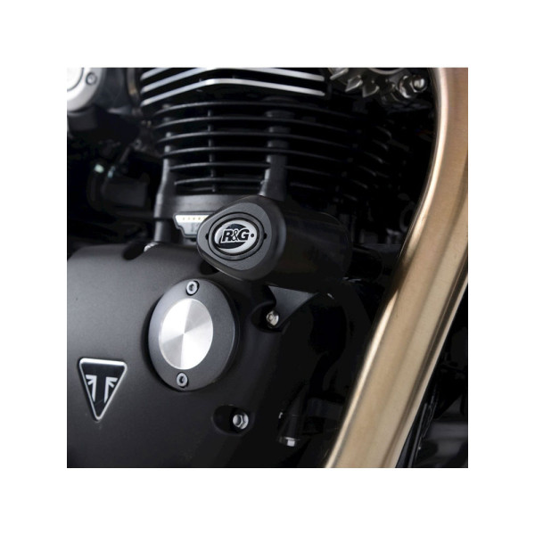 Краш-пади Aero R&G чорні для Triumph Speed Twin 1200 (19-20)