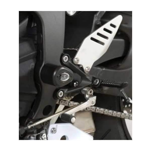 Краш-пади Aero R&G для Kawasaki ZX6-R 636 (12-20) (дно) чорні