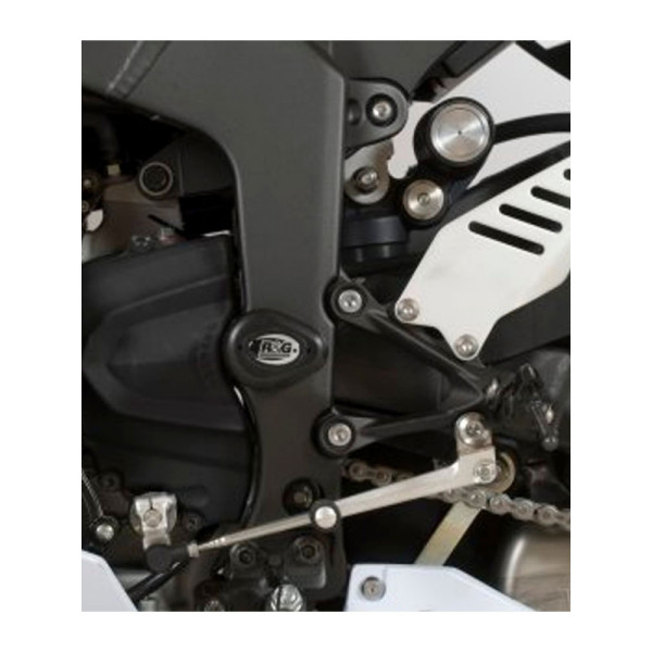Краш-пади Aero R&G для Kawasaki ZX6-R 636 (12-20) (дно) чорні