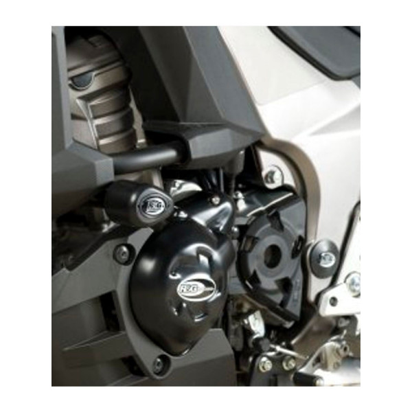 CRASH PADY AERO R&G для Kawasaki ER6-N (Naked) (12-16) (чорні)