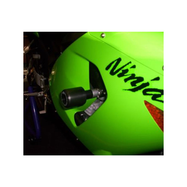 Краш-пади R&G для Kawasaki ZX6-R (05-06) чорні