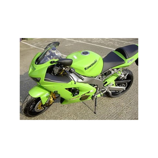 Краш-пади R&G для Kawasaki ZX6-R (03-04) чорні