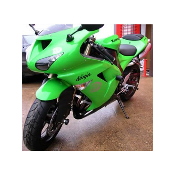 Краш-пади R&G для Kawasaki ZX10-R (06-07) чорні