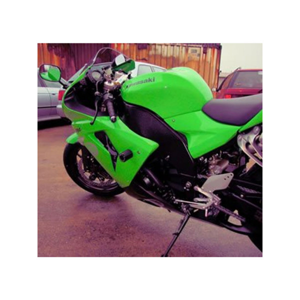 Краш-пади R&G для Kawasaki ZX10-R (06-07) чорні