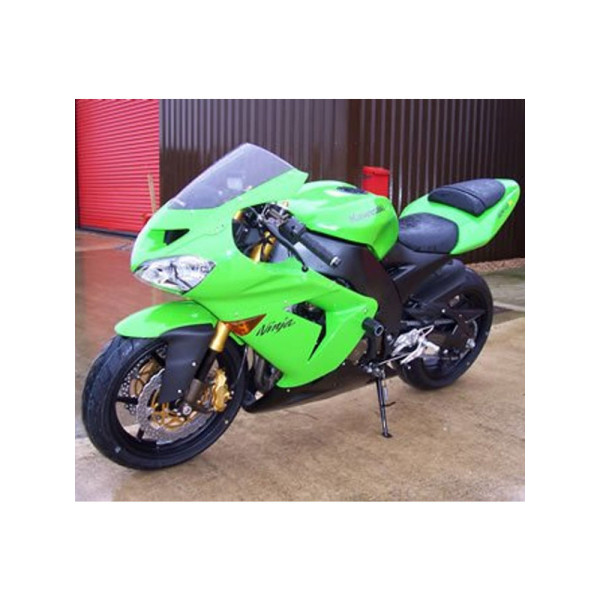 Краш-пади R&G для Kawasaki ZX10-R (04-05) чорні
