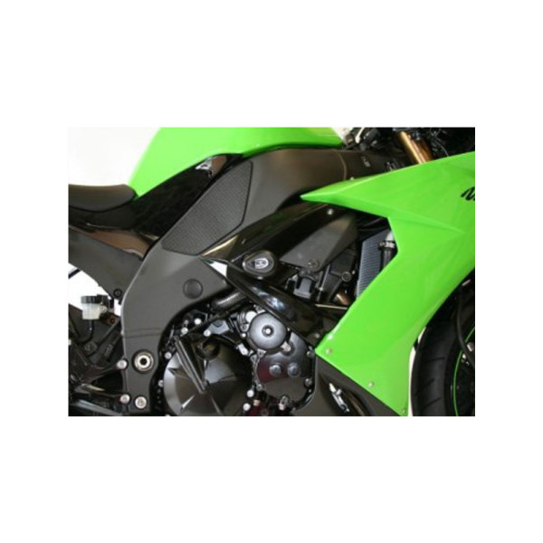 Краш-пади Aero R&G для Kawasaki ZX10-R (08-10) чорні