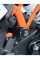 Краш-пади Aero R&G для KTM RC 125 (14-16) / RC 200 (14-16) / RC 390 (14-18) чорні