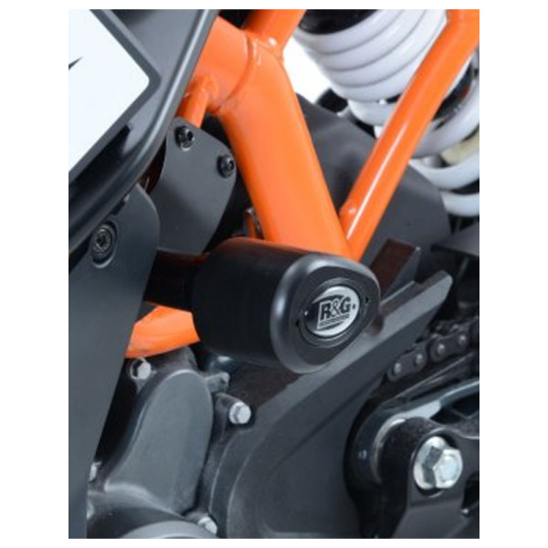 Краш-пади Aero R&G для KTM RC 125 (14-16) / RC 200 (14-16) / RC 390 (14-18) чорні