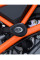 Краш-пади Aero R&G для KTM 1290 Super Duke R (14-19) чорні