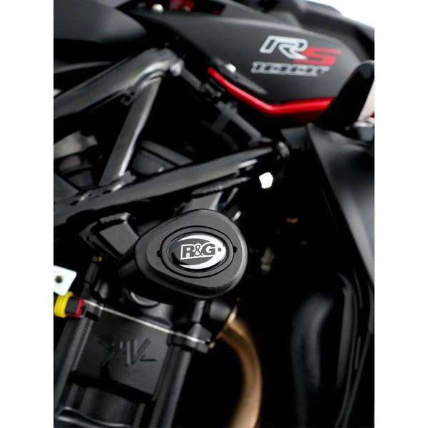 Краш-пади R&G Aero MV Agusta Brutale 1000 RR (20-)/ RS (24-) чорні