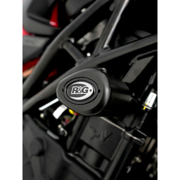 Краш-пади R&G Aero MV Agusta Brutale 1000 RR (20-)/ RS (24-) чорні