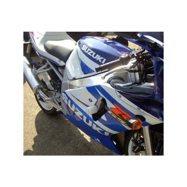 Краш-пади R&G для Suzuki GSX-R600 (01-03) білі