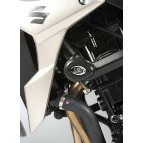 Краш-пади Aero R&G для Suzuki GSR 750 (11-16) чорні