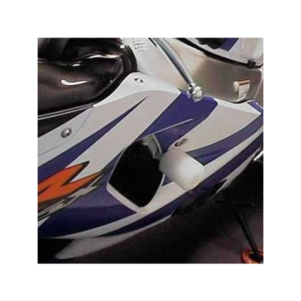 Краш-пади R&G для Suzuki GSX-R750 (01-03) білі