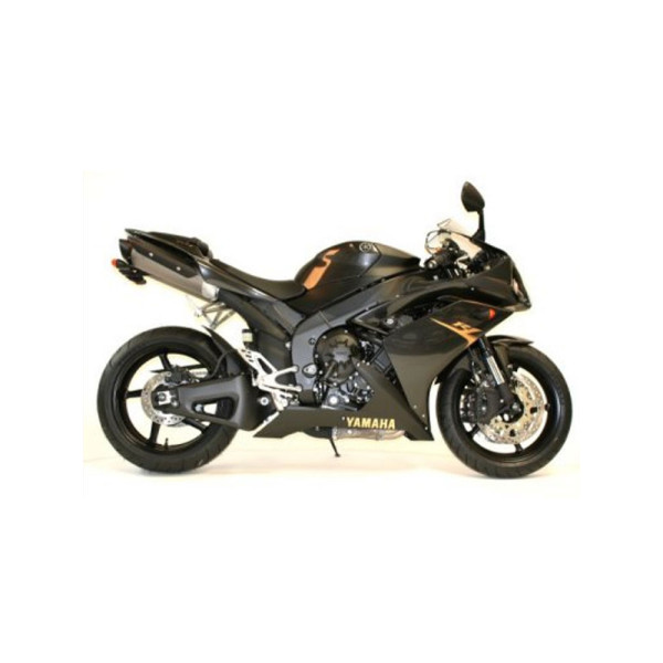 Краш-пади Aero R&G для Yamaha YZF-R1 (07-13) (дно) чорні