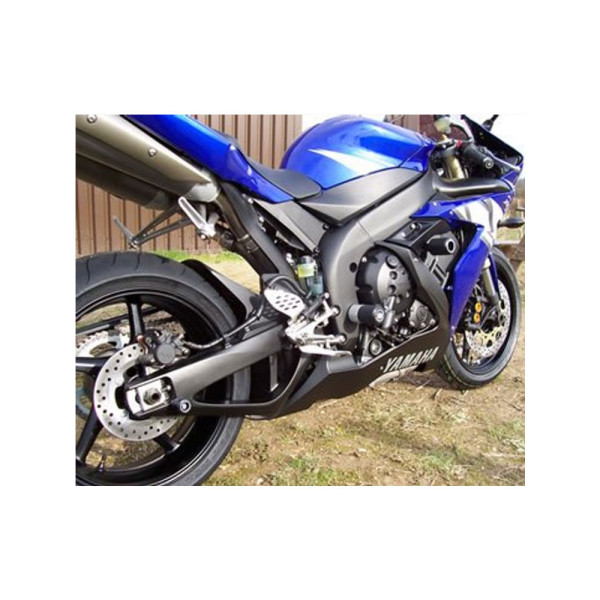 CRASH PADY R&G DO Yamaha YZF-R1 (04-06) / YZF-R1 SP (06) (чорний) (монтаж на перед)
