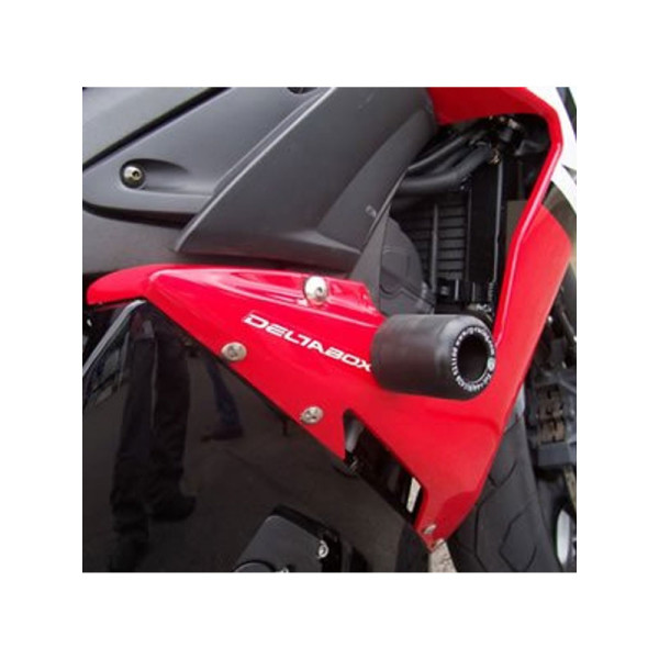 Краш-пади R&G для Yamaha YZF-R6 (03-05) білі