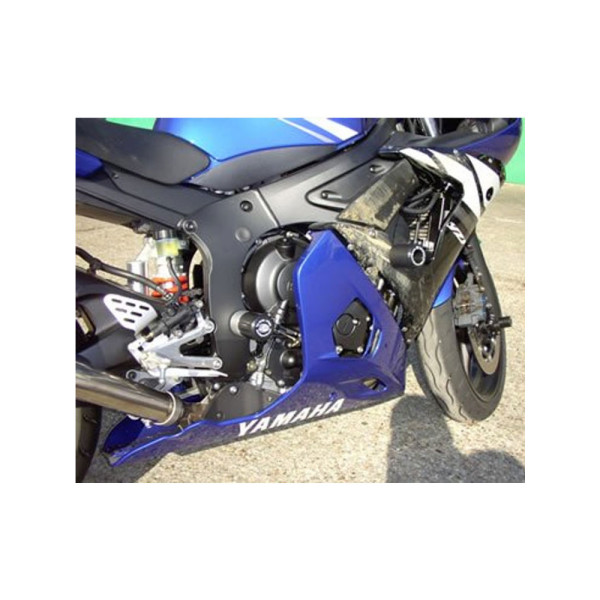 Краш-пади R&G для Yamaha YZF-R6 (03-05) білі