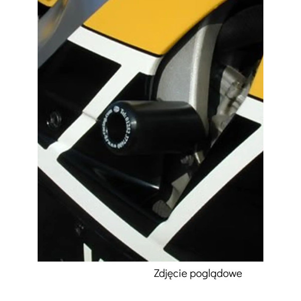 Крашпади R&G для Ямахи YZF 750 (93-94) білі