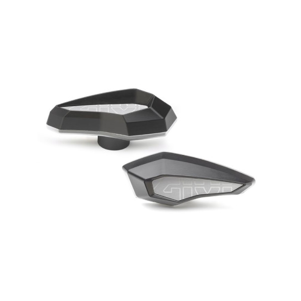 Краш-пади рами GIVI чорнo-сірі вимагають спеціального кріплення SLD_ KIT