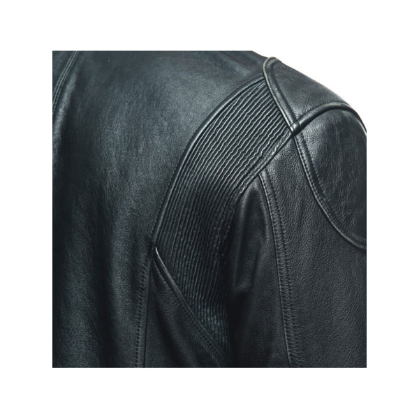 Мотоциклетна шкіряна куртка Dainese Atlas чорна