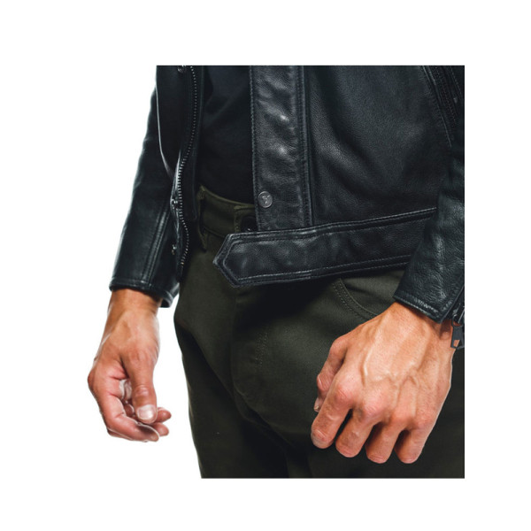 Мотоциклетна шкіряна куртка Dainese Atlas чорна
