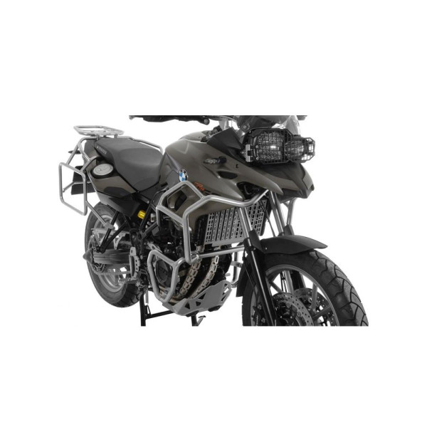 Гмоли верхні Touratech для BMW F700GS, F800GS (13-) срібні