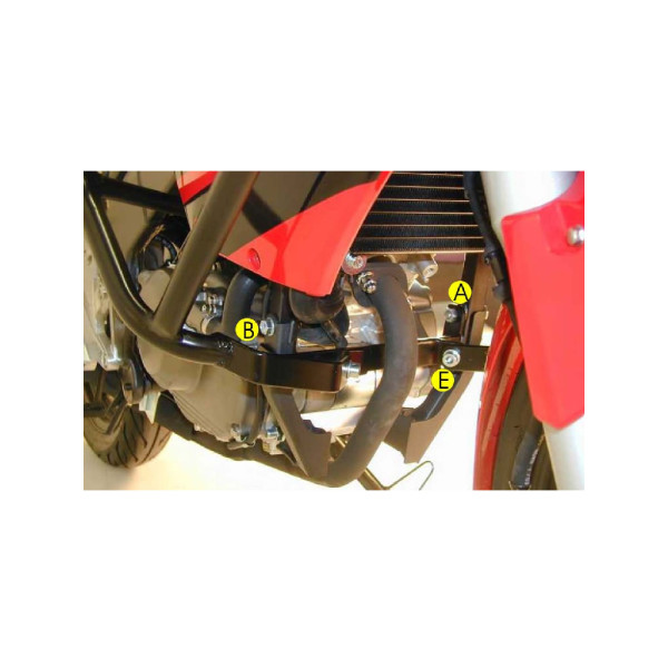 Гмол двигуна Hepco&Becker для Honda CBR 125 R (07-10) чорний