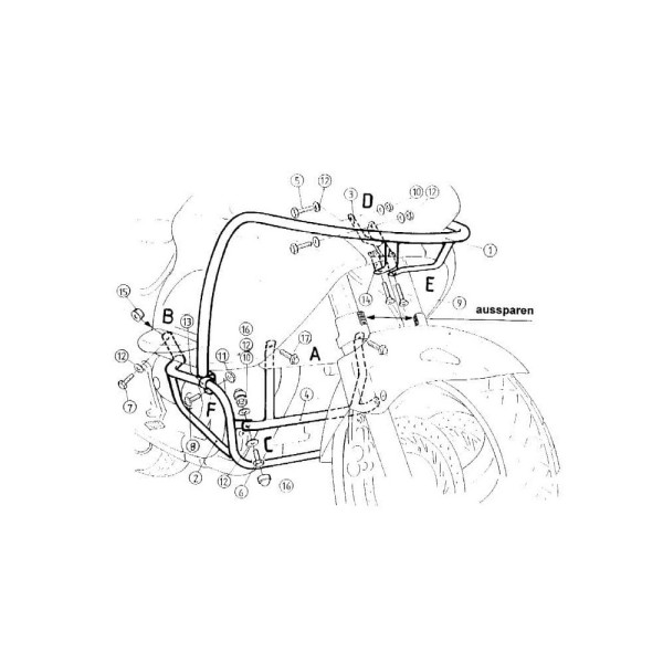 Гмоли Hepco&Becker Honda NT 650 V Deauville 98-05
