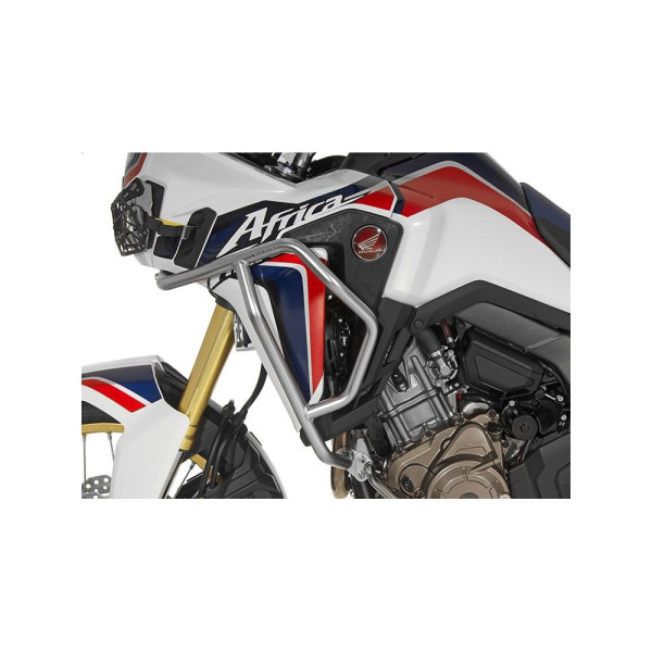 Комплект: Захист двигуна Rallye + Нижні та верхні гмоли Touratech для Honda CRF1000L Africa Twin сріблясті