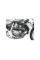 Гмоли двигуна Hepco&Becker для Kawasaki KLR 650 (95-03) чорний