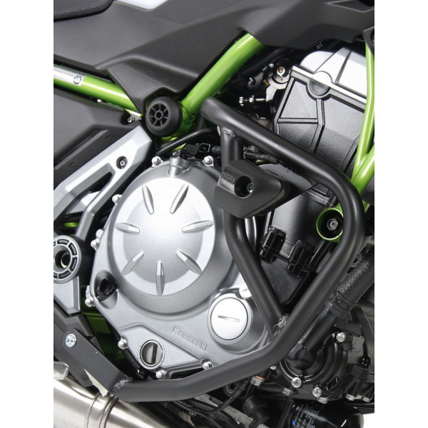 Гмоли з краш-падами - чорний Hepco&Becker для Kawasaki Z 650 17-