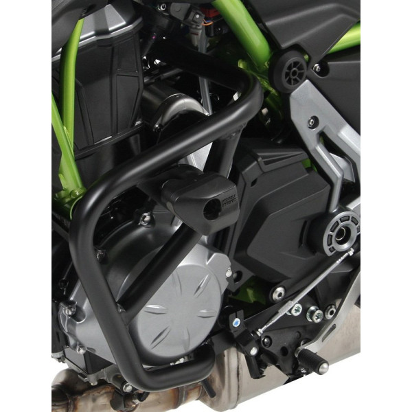 Гмоли з краш-падами - чорний Hepco&Becker для Kawasaki Z 650 17-